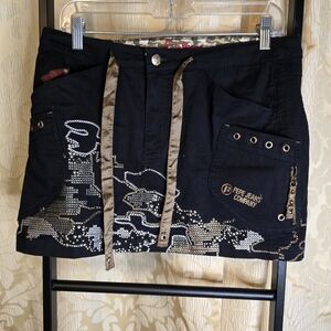 Pepe Jeans London Atuda Mini Skirt Sz 30 Hip 38"